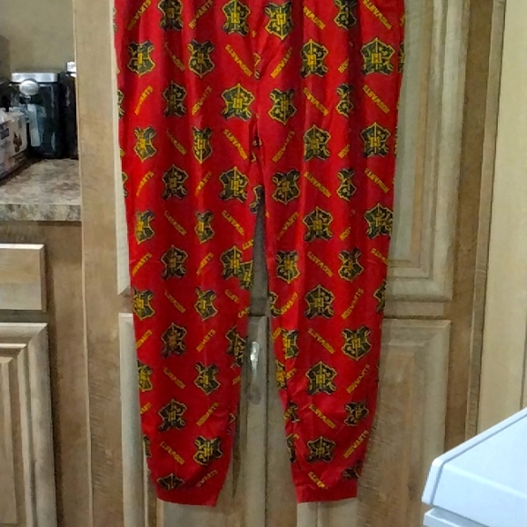 New With Tags Harry Potter Men's Sleep Jogger Pants With Pockets - Picture 5 of 16